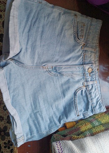 Mavi Kadın Mini Denim Şort