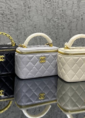 Beden çeşitli Renk Chanel Vanity Case