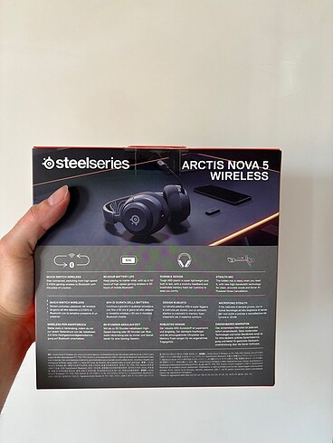  Beden SteelSeries Arctis Nova 5 Wireless