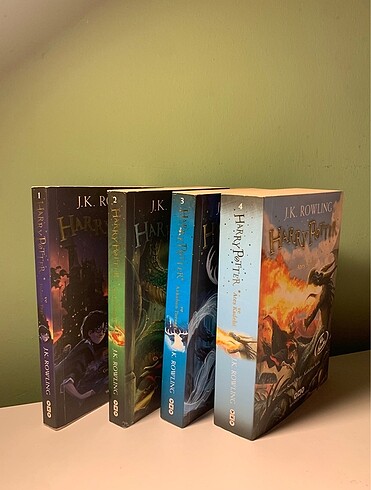  Beden Harry Potter Kitap Serisi (İlk 4 Kitap)