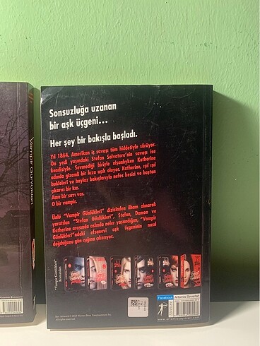 Beden Renk Wampir Günlükleri Kitapları(Serinin ilk 2 kitabı)