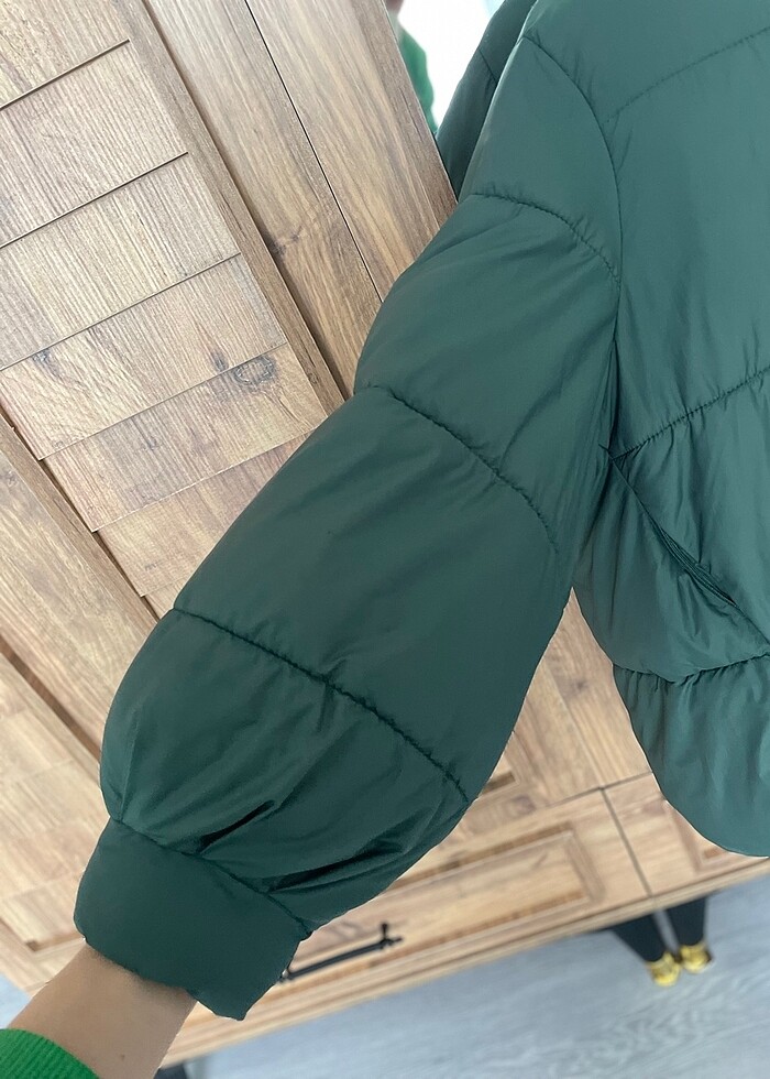 MANGO OVERSİZE 2?li ŞİŞME MONT - Görsel 5