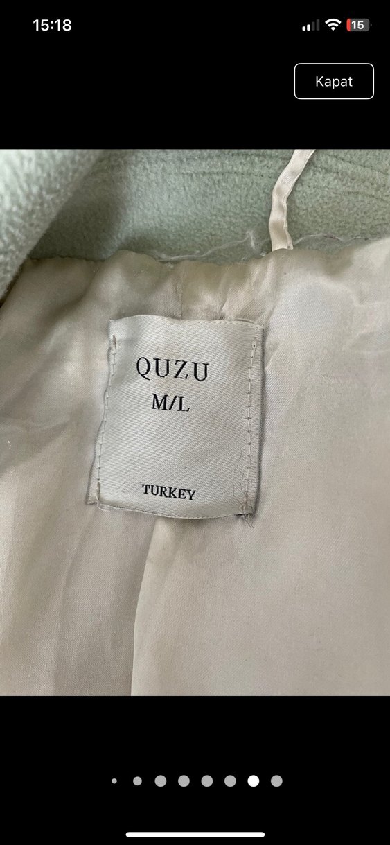 QUZU KAFIN KABAN OVERSİZE - Görsel 3