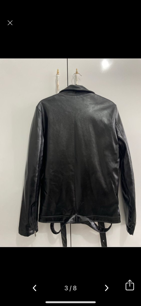 DJ PLUS ERKEK DERİ CEKET S-M uyumlu - Görsel 2