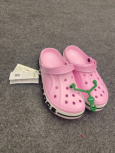 37 Beden pembe Renk Crocs Bayaband Pink
