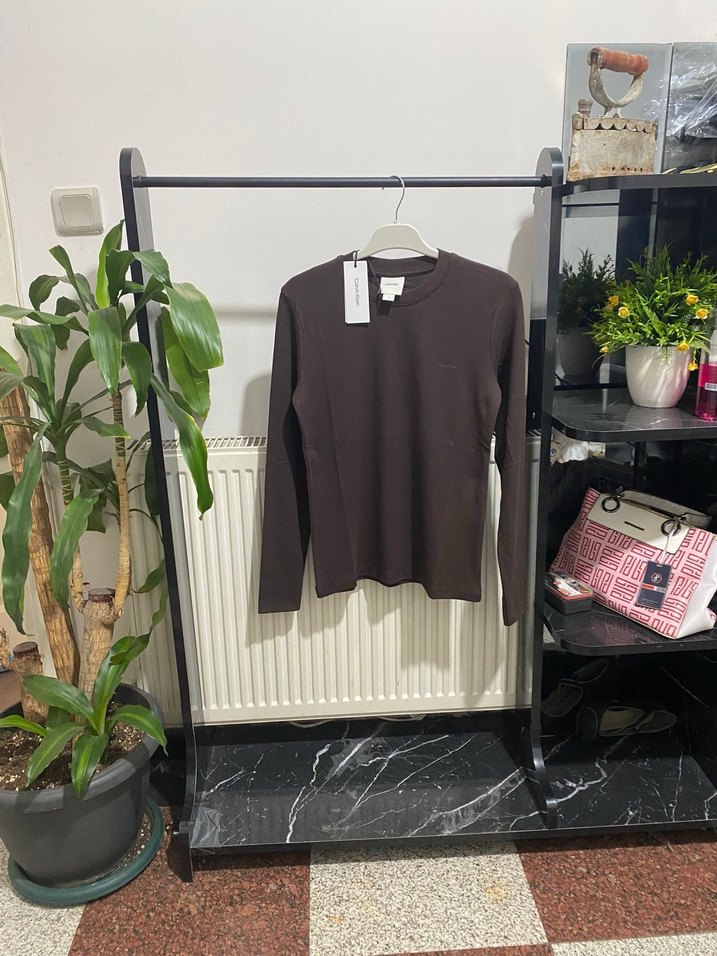 Calvin Klein  Uzun Kollu Sweatshirt - Görsel 2