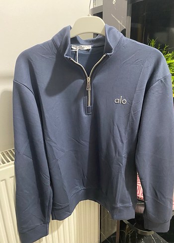 AlO Kadın Mavi Mini Eşofman Takımı, Rahat Kesim - Görsel 3