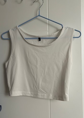 Trendyol & Milla Kadın Beyaz Crop Top
