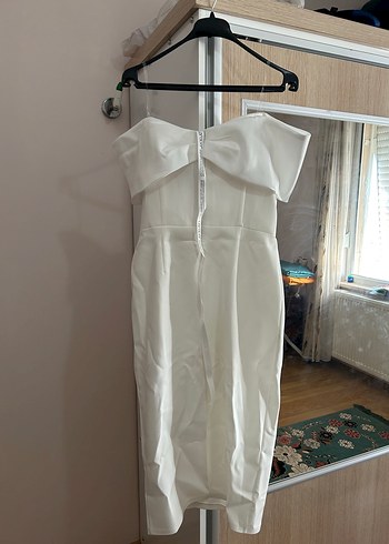 Beyaz elbise - Görsel 6