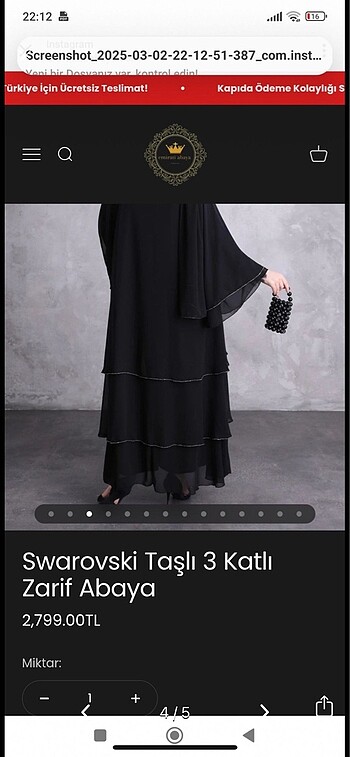 Emirati Abaya