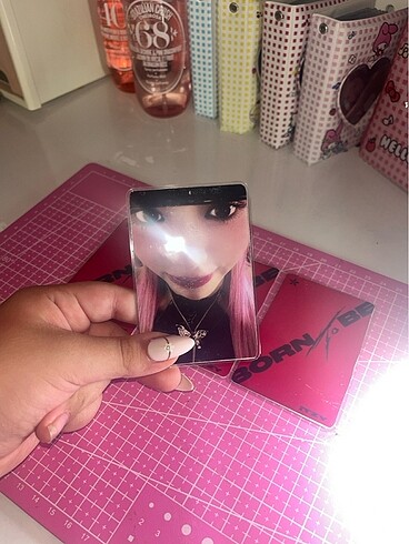  Beden Renk İtzy born to be photocard set (hediye koyuyorum)