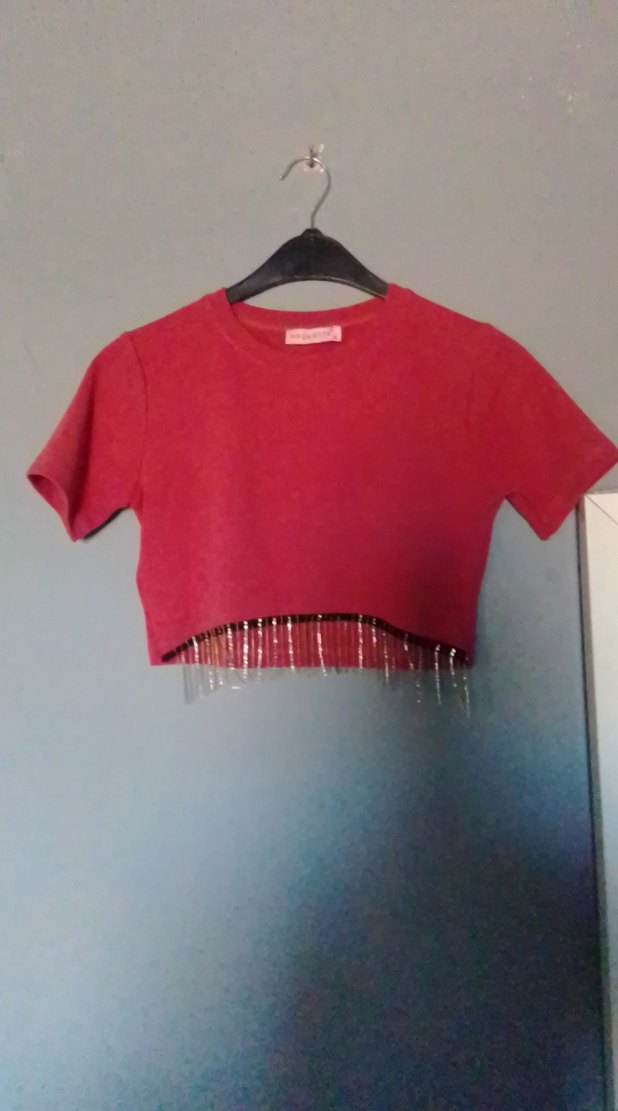 Pembe Drapeli Kısa Kollu takım - Görsel 3