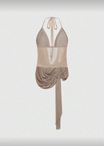 Halter Yaka Bluz - Görsel 3