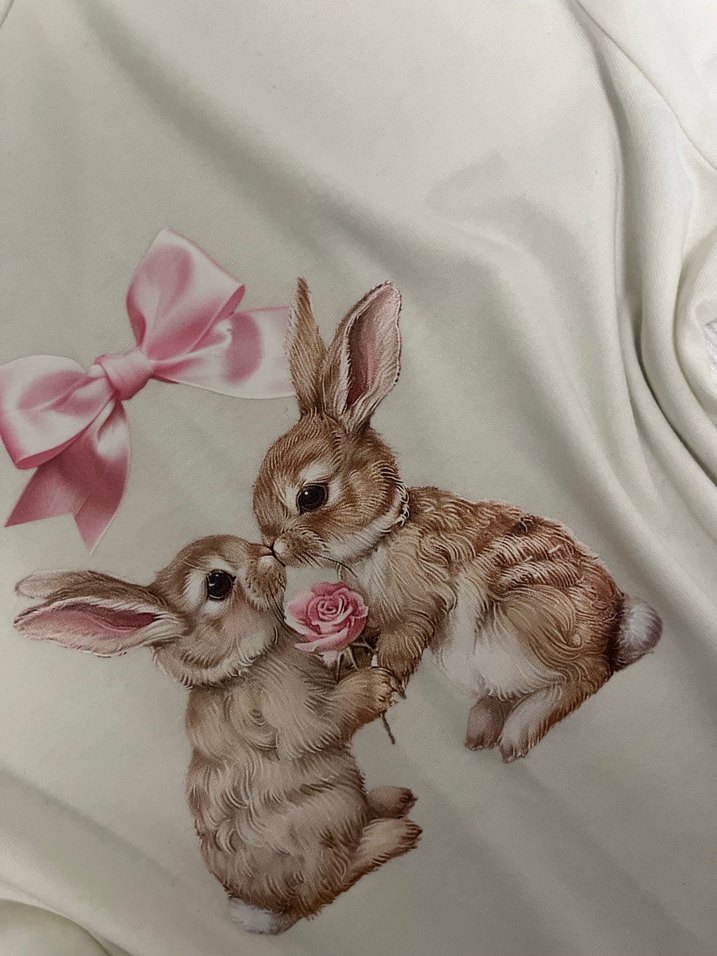 Crop Baskılı Tişört - Görsel 2