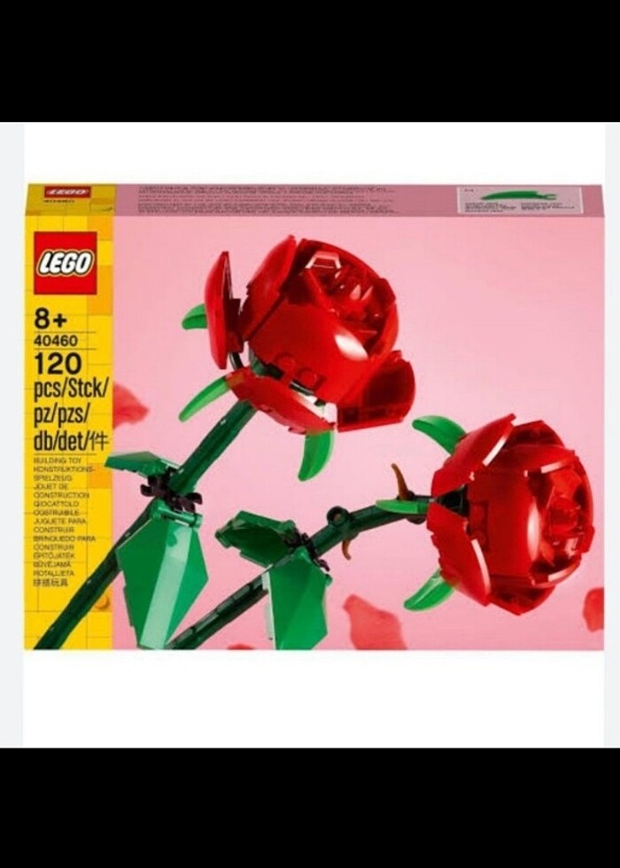 LEGO ICONS ROSE 2 GÜL ORİJİNAL SIFIR - Görsel 4