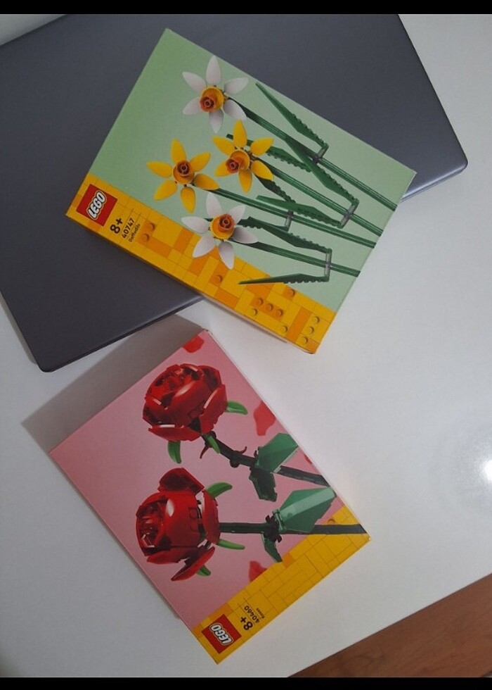 LEGO ICONS ROSE 2 GÜL ORİJİNAL SIFIR - Görsel 5