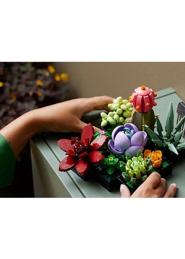 LEGO Creator Expert Sukulentler SIFIR - Görsel 4