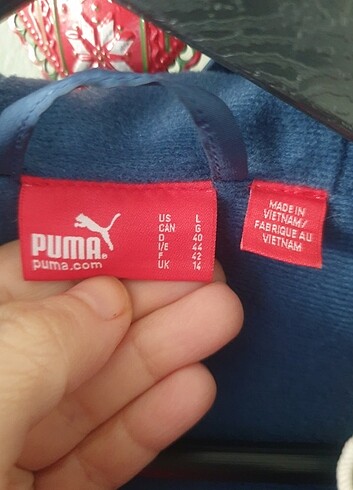 l Beden mavi Renk Puma mont.