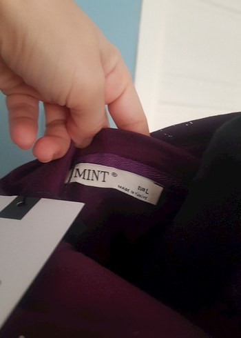 İkili bordo simli takım. - Görsel 4