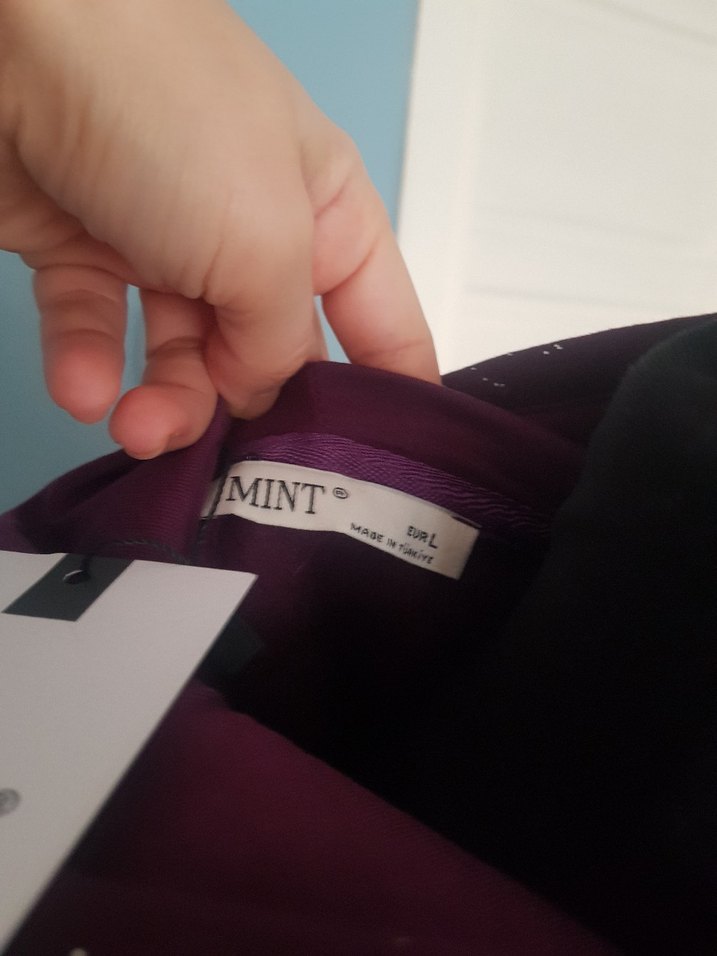 İkili bordo simli takım. - Görsel 4