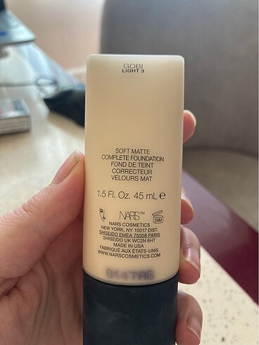 Nars nars soft mat fondöten