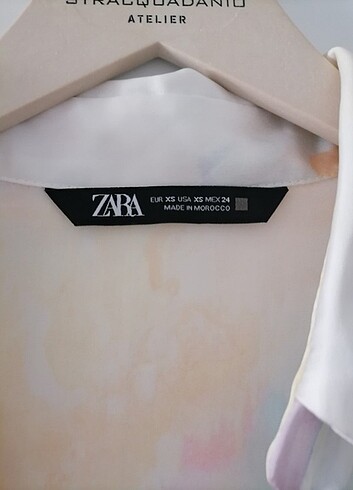 xs Beden ZARA SATEN GÖMLEK