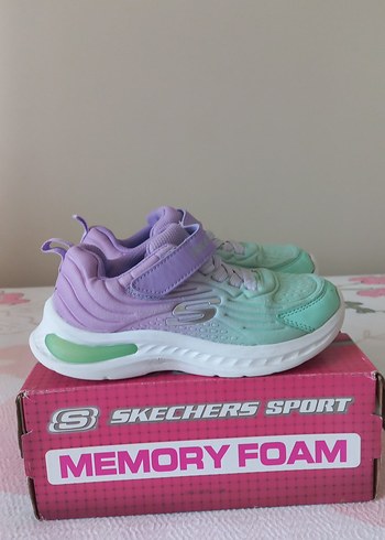 Skechers Kız Çocuk Pastel Renkli Spor Ayakkabı