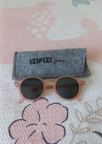 Izipizi Junior Pembe Yuvarlak Güneş Gözlüğü