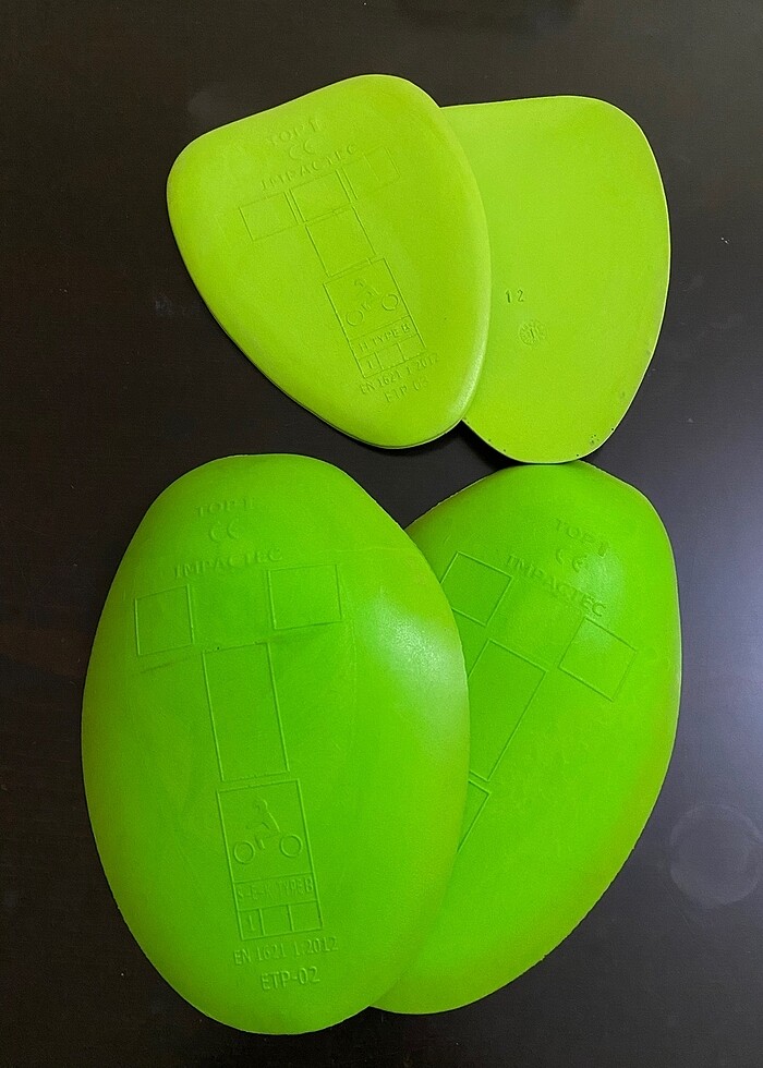 Motosiklet dizlik ve kalça korumaları. - Görsel 2