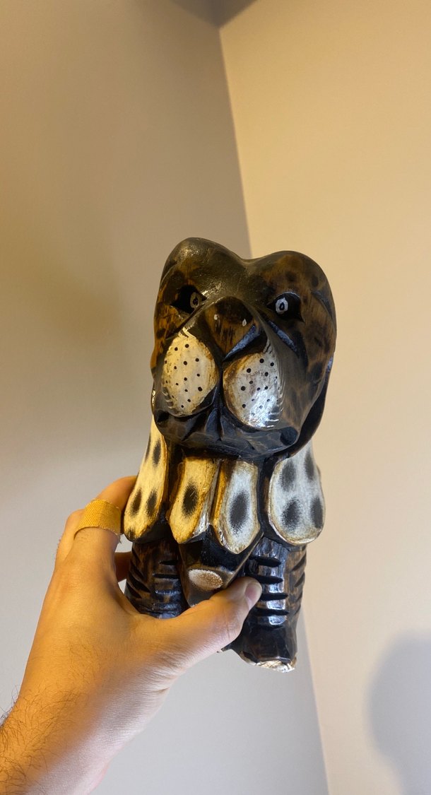 Ahşap Köpek Biblo - Görsel 2