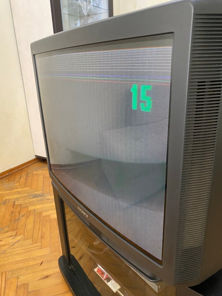 Sony tüplü televizyon - Görsel 3