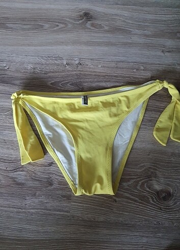 38 Beden sarı Renk Bikini