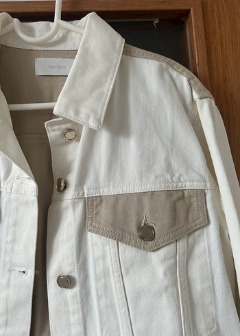 Network Düğmeli Denim Ceket - Görsel 2