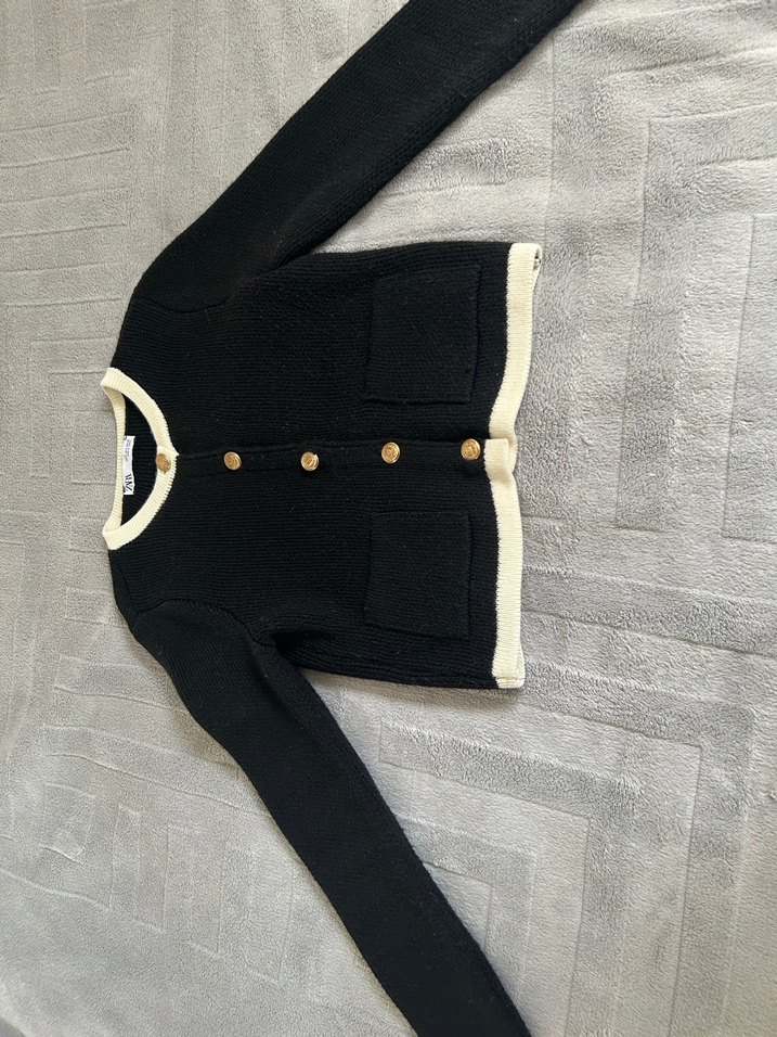 Zara triko hırka - Görsel 2