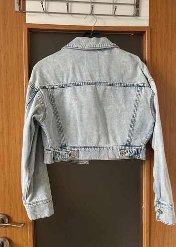 Mango  Midi Denim Ceket - Görsel 3