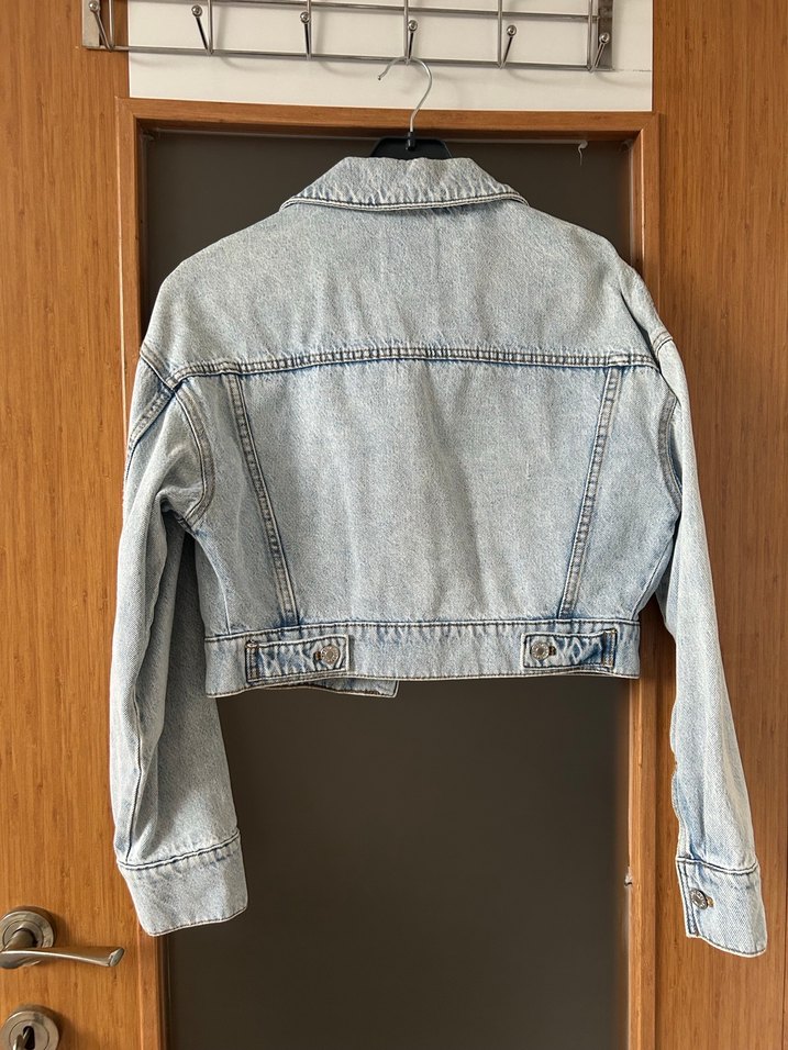 Mango  Midi Denim Ceket - Görsel 3