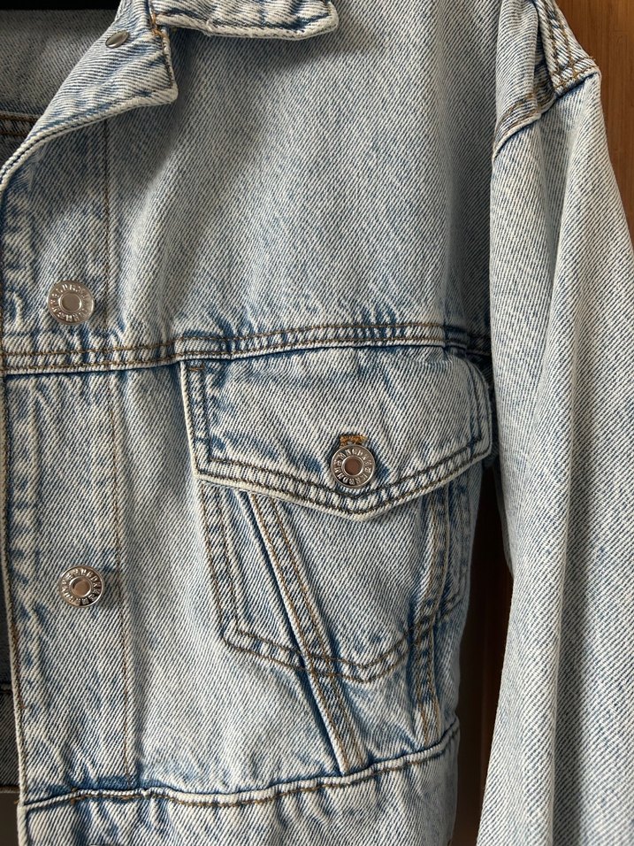 Mango  Midi Denim Ceket - Görsel 2