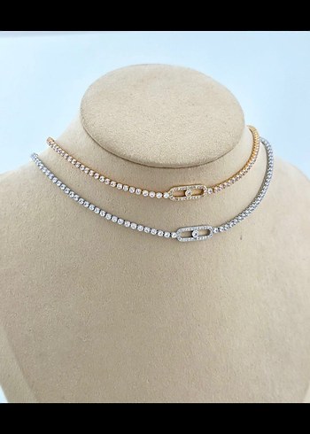 Çelik choker kolye - Görsel 2