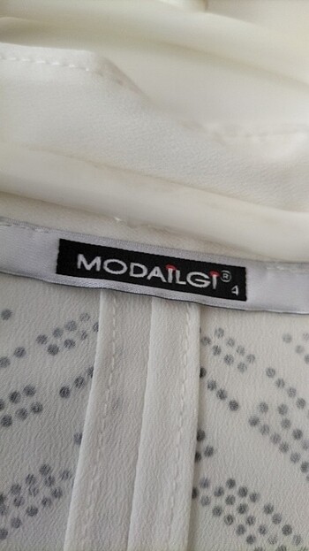 44 Beden beyaz Renk Moda ilgi gömlek