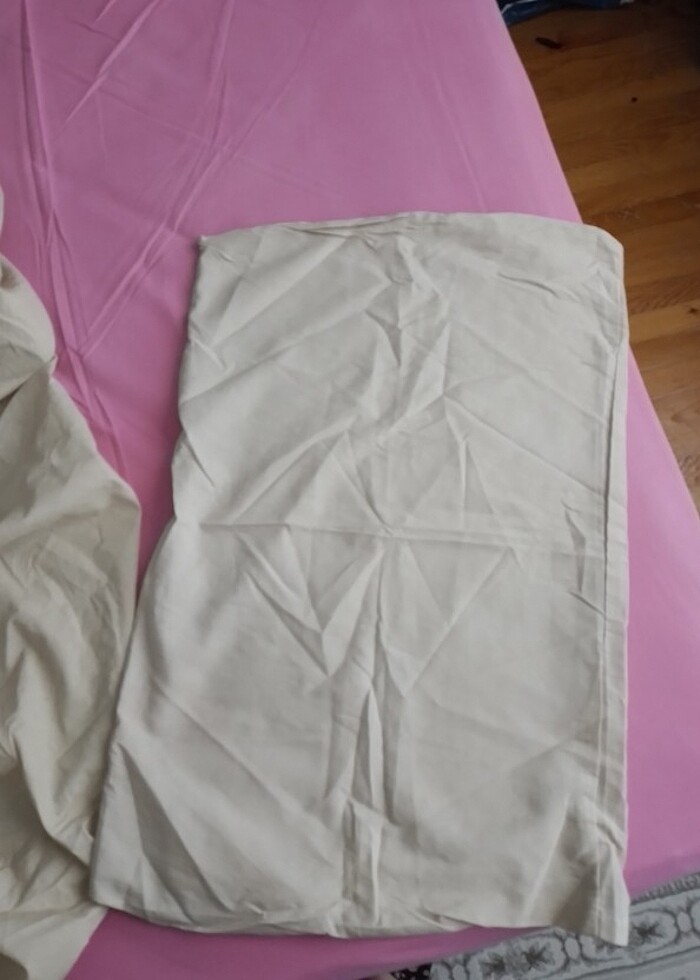 Lastikli tek kişilik çarşaf ve yastık kılıfı sıfırdır ambalajlı - Görsel 4