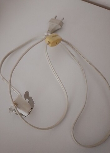 Çocuk odası için mantar ev  renkli abajur fişlidir - Görsel 7