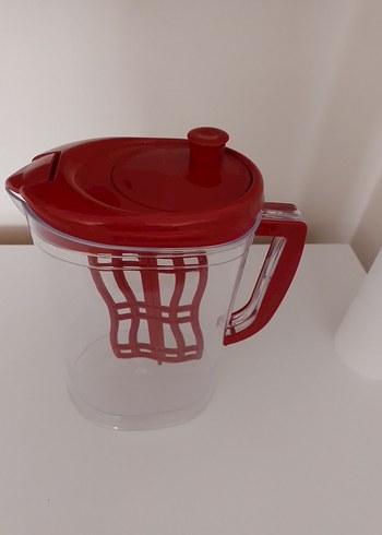  Beden bordo Renk el mikserli ayran sürahisi yeni
