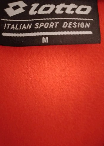 Kırmızı Siyah Erkek  Eşofman Takımı lotto marka cepli m beden - Görsel 13