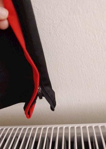 Kırmızı Siyah Erkek  Eşofman Takımı lotto marka cepli m beden - Görsel 7