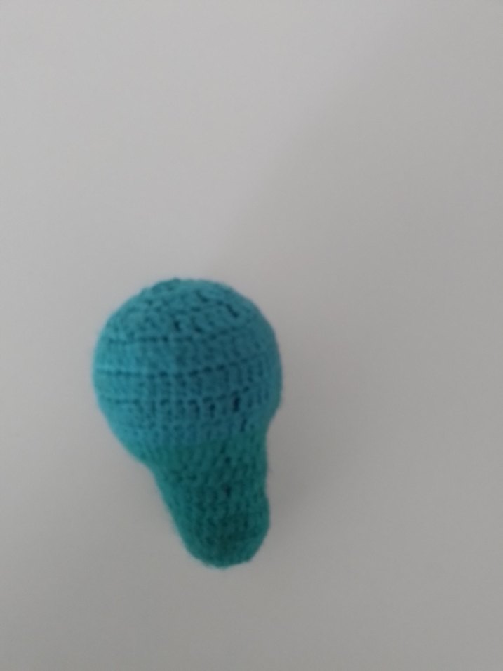 Turkuaz el örgüsü ampul aksesuar olarak - Görsel 2