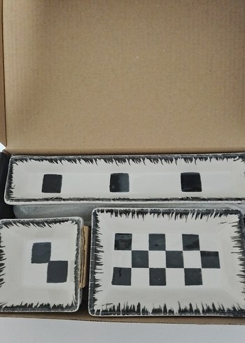 Kahvaltılık Sunum Seti 6 Parça sıfır paketli uygun fiyata - Görsel 2