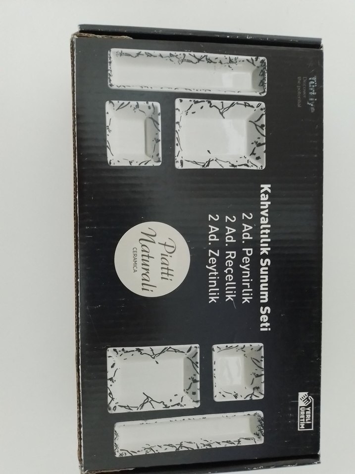 Kahvaltılık Sunum Seti 6 Parça sıfır paketli uygun fiyata - Görsel 3