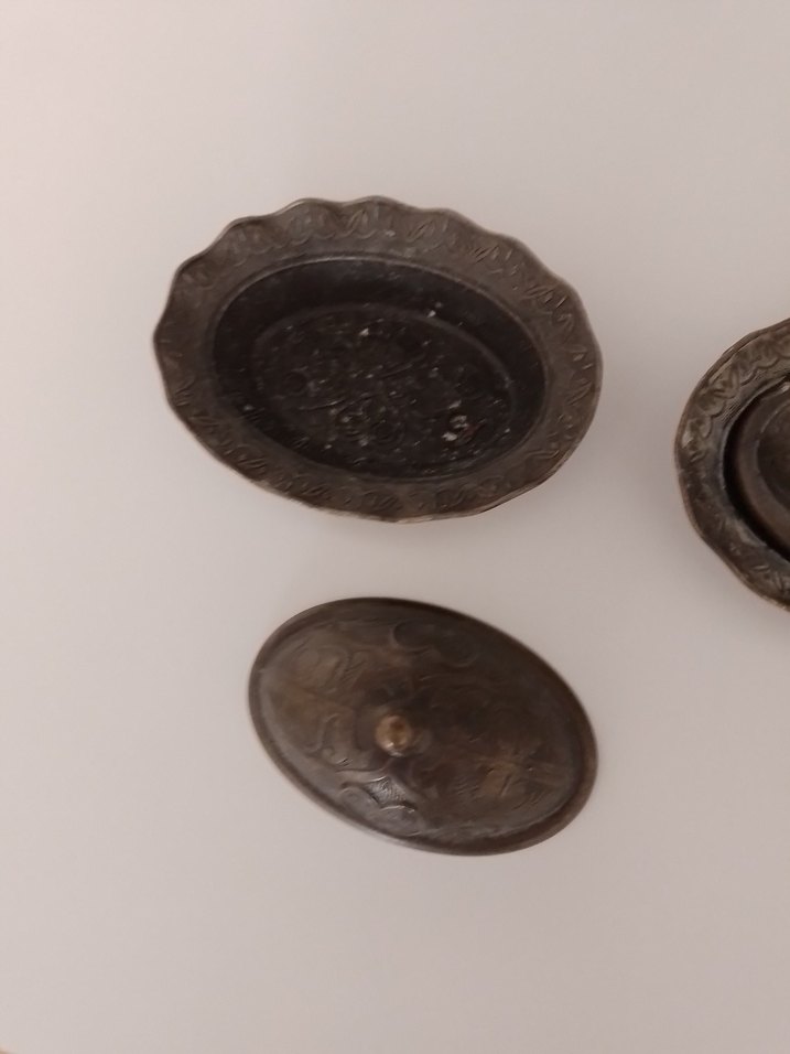 antika lokumluk  Vintage Kadın Kol Düğmeleri - Görsel 3