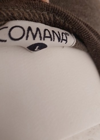 yeşil Erkek Bisiklet Yaka Sweatshirt L beden comana - Görsel 2