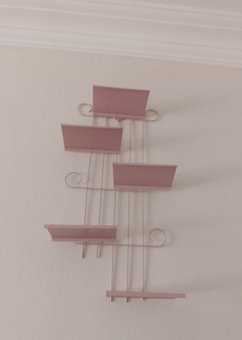 Pastel Pembe Çocuk Rafı - Görsel 2